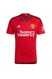 Fotbalové Dres Manchester United Domácí Oblečení 2023-24 Krátký Rukáv